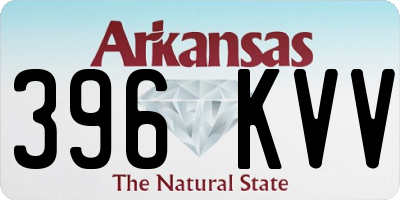AR license plate 396KVV