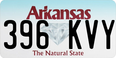 AR license plate 396KVY