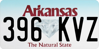AR license plate 396KVZ