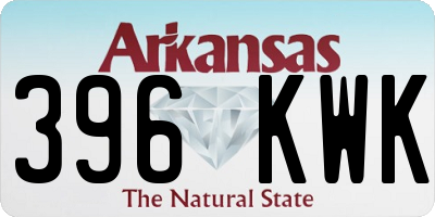 AR license plate 396KWK