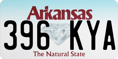 AR license plate 396KYA