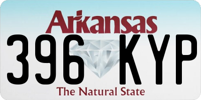 AR license plate 396KYP