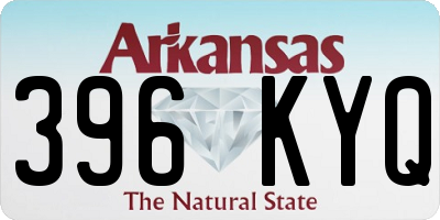 AR license plate 396KYQ