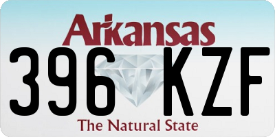 AR license plate 396KZF