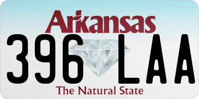 AR license plate 396LAA