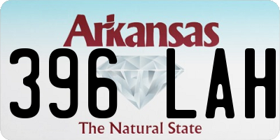 AR license plate 396LAH