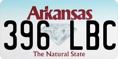 AR license plate 396LBC