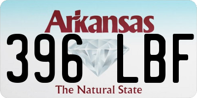 AR license plate 396LBF
