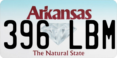 AR license plate 396LBM