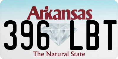 AR license plate 396LBT