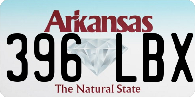 AR license plate 396LBX