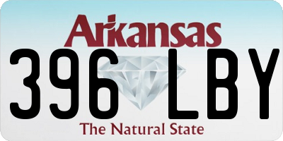 AR license plate 396LBY