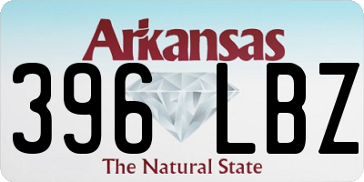 AR license plate 396LBZ