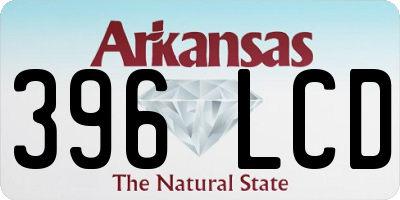 AR license plate 396LCD