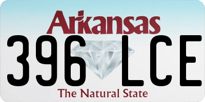 AR license plate 396LCE