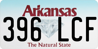 AR license plate 396LCF