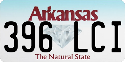 AR license plate 396LCI