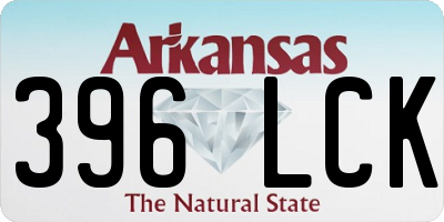 AR license plate 396LCK