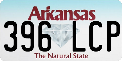 AR license plate 396LCP