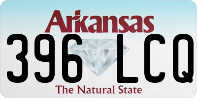 AR license plate 396LCQ