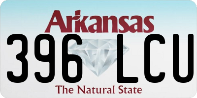 AR license plate 396LCU