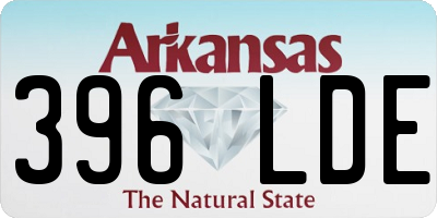 AR license plate 396LDE