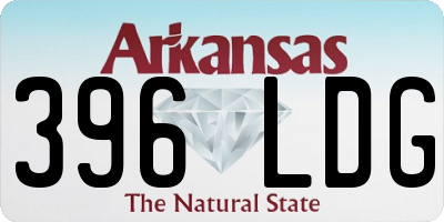 AR license plate 396LDG