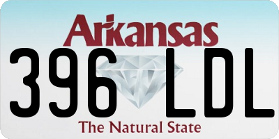 AR license plate 396LDL