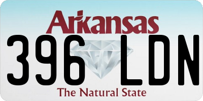 AR license plate 396LDN