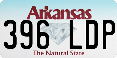 AR license plate 396LDP