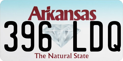 AR license plate 396LDQ