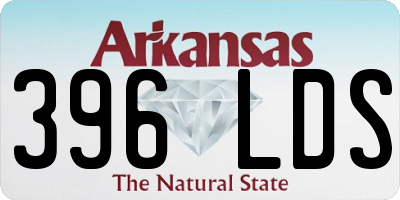 AR license plate 396LDS