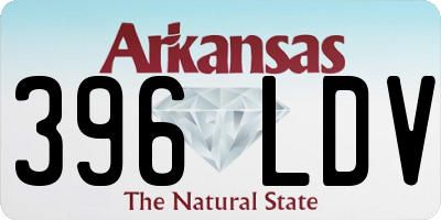 AR license plate 396LDV