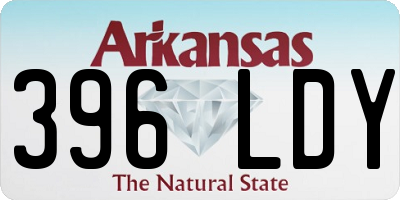 AR license plate 396LDY