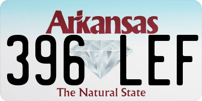 AR license plate 396LEF