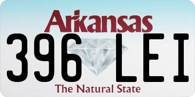 AR license plate 396LEI