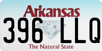 AR license plate 396LLQ