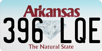 AR license plate 396LQE