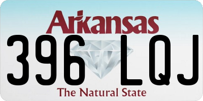 AR license plate 396LQJ