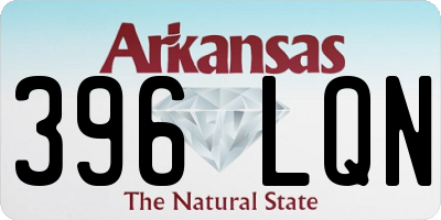 AR license plate 396LQN