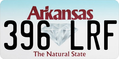 AR license plate 396LRF