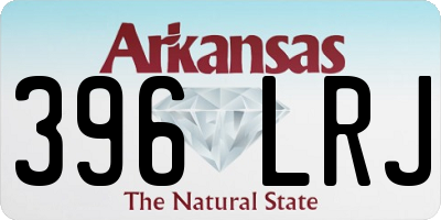 AR license plate 396LRJ