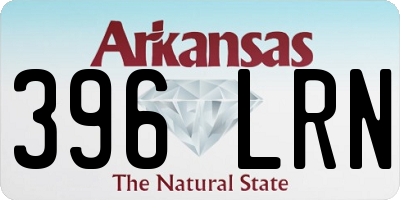 AR license plate 396LRN