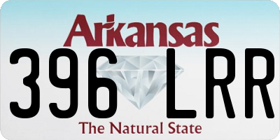 AR license plate 396LRR