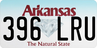 AR license plate 396LRU