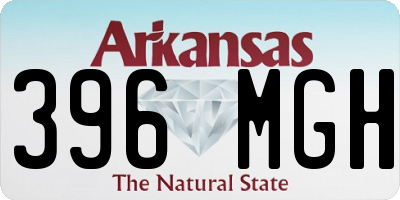 AR license plate 396MGH