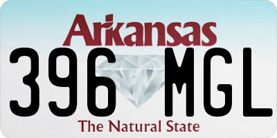 AR license plate 396MGL
