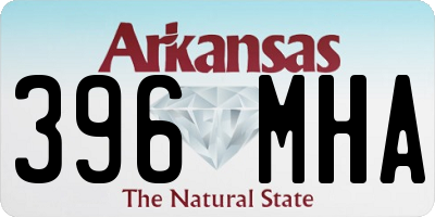 AR license plate 396MHA