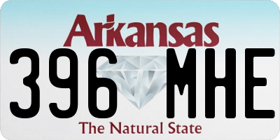 AR license plate 396MHE