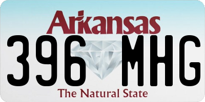 AR license plate 396MHG